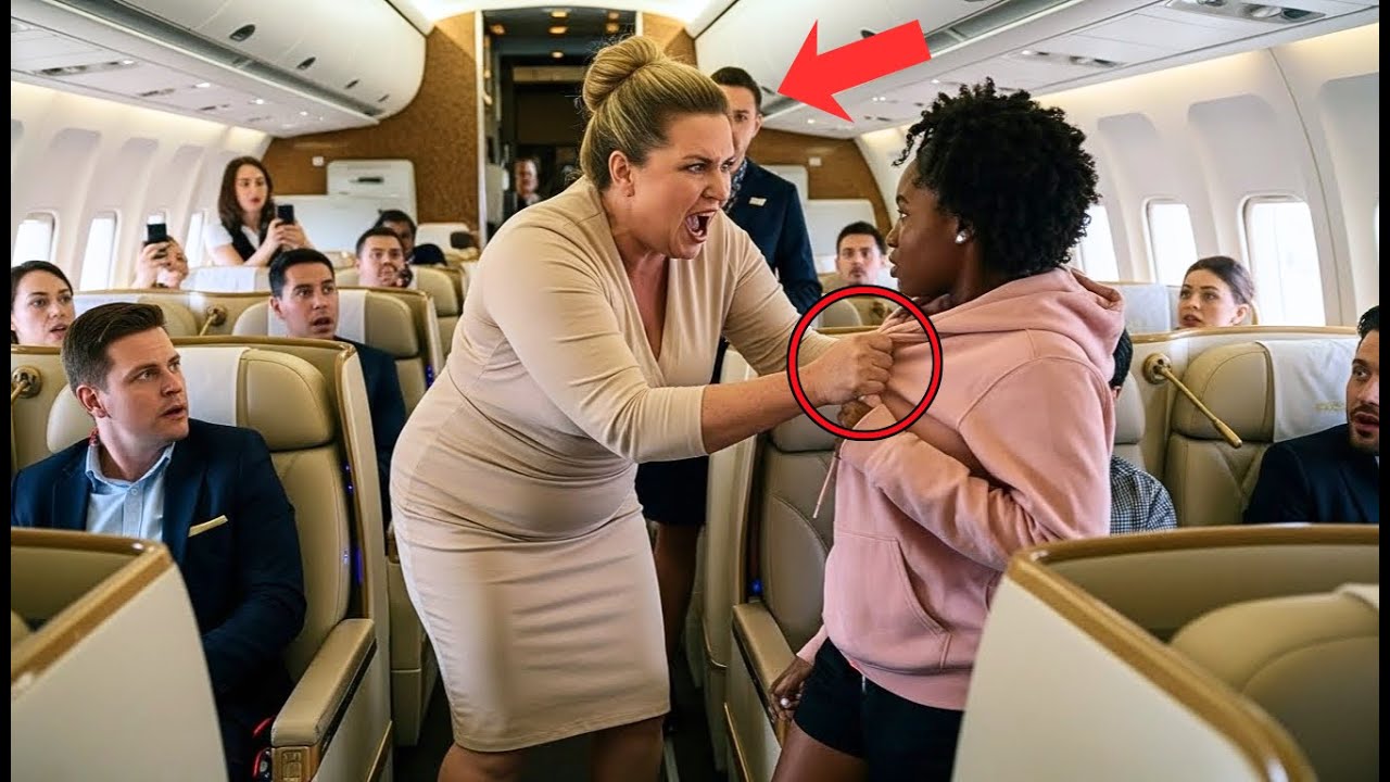 Black Billionaire Girl’s Seat Stolen by White Passenger—Seconds Later, the Entire Flight Is Grounded