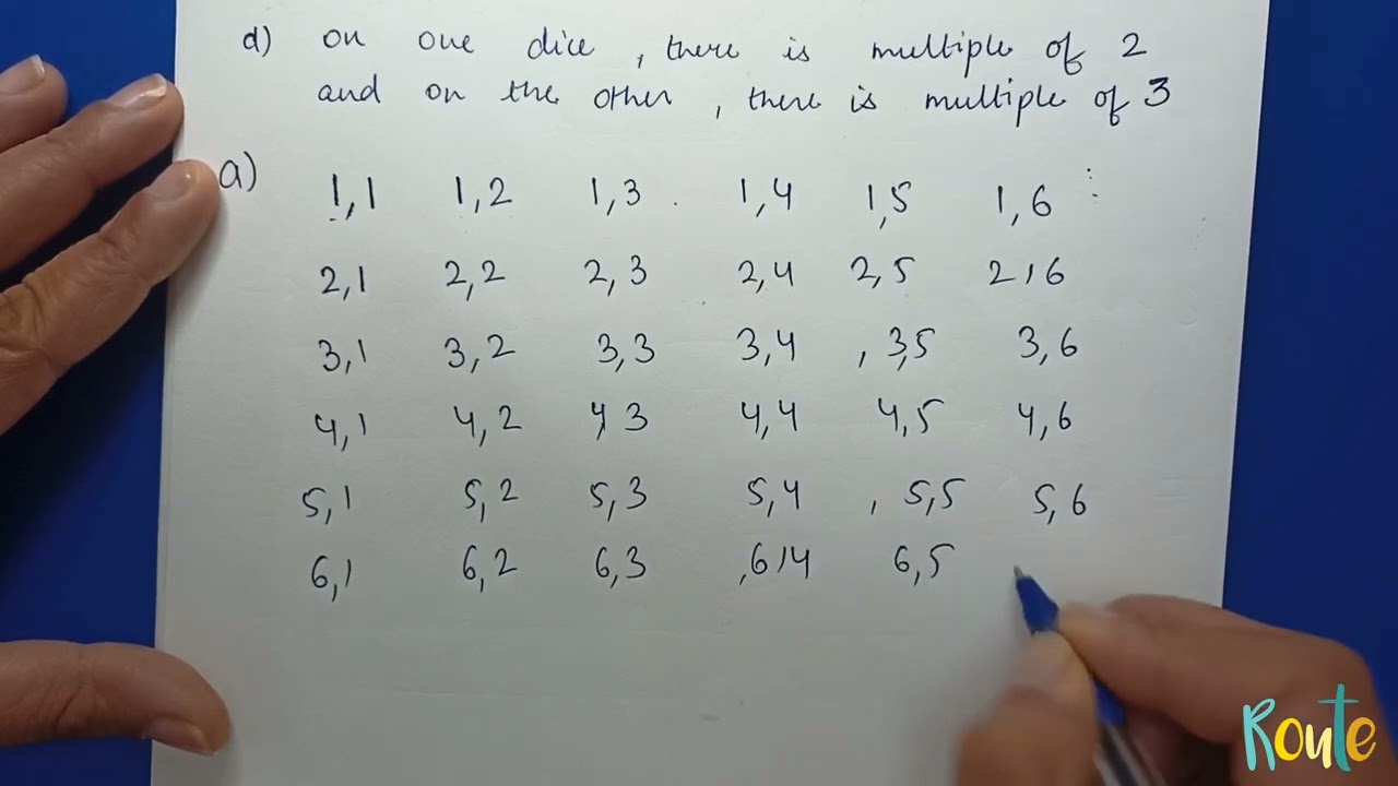Probability ll Dice/Die ll Chapter 15 ll Class 10