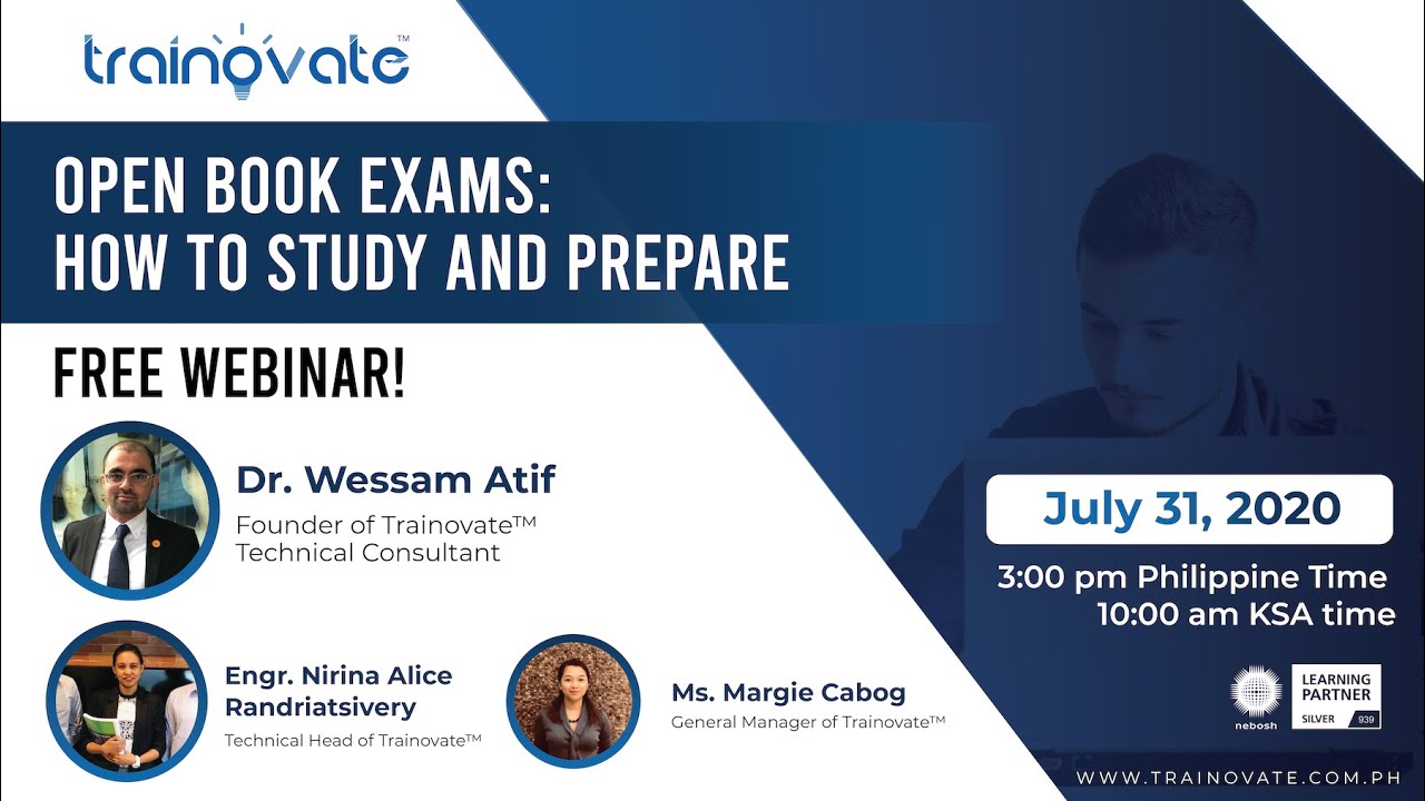 OPEN BOOK EXAMS: How To Study and Prepare | Free Webinar