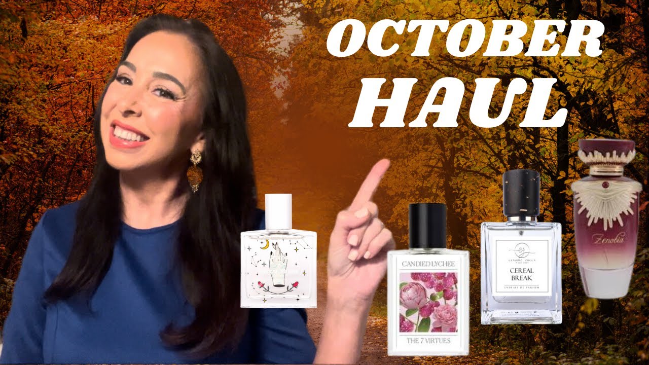 October Perfume Haul 🥰❤️