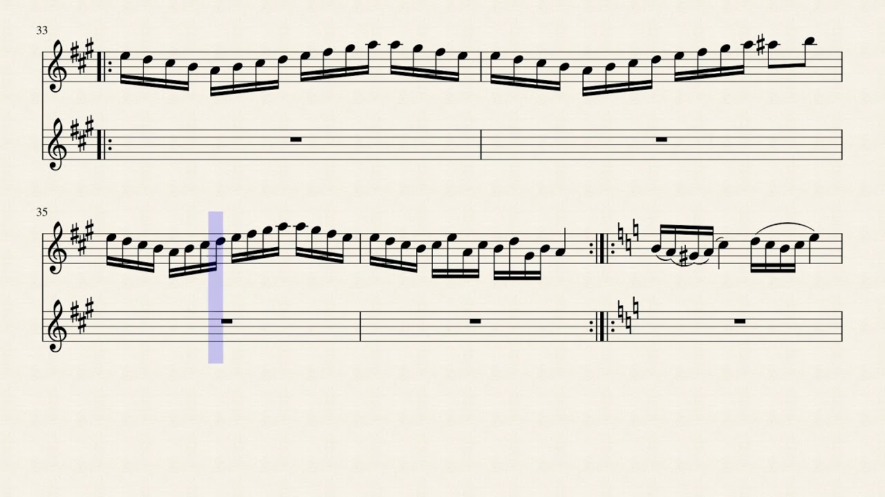 Rondo Alla Turca (Turkish March) Flute by Wolfgang Amadeus Mozard