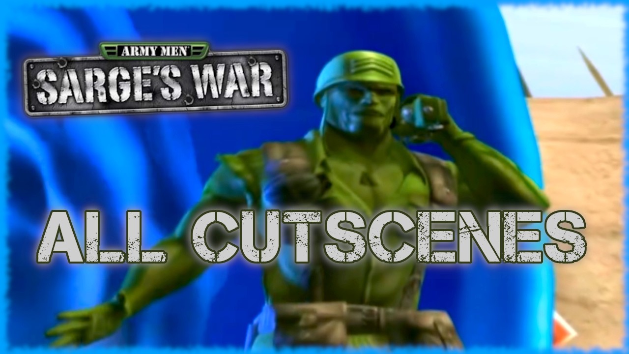Army Men: Sarge's War All Cutscenes/War Plans