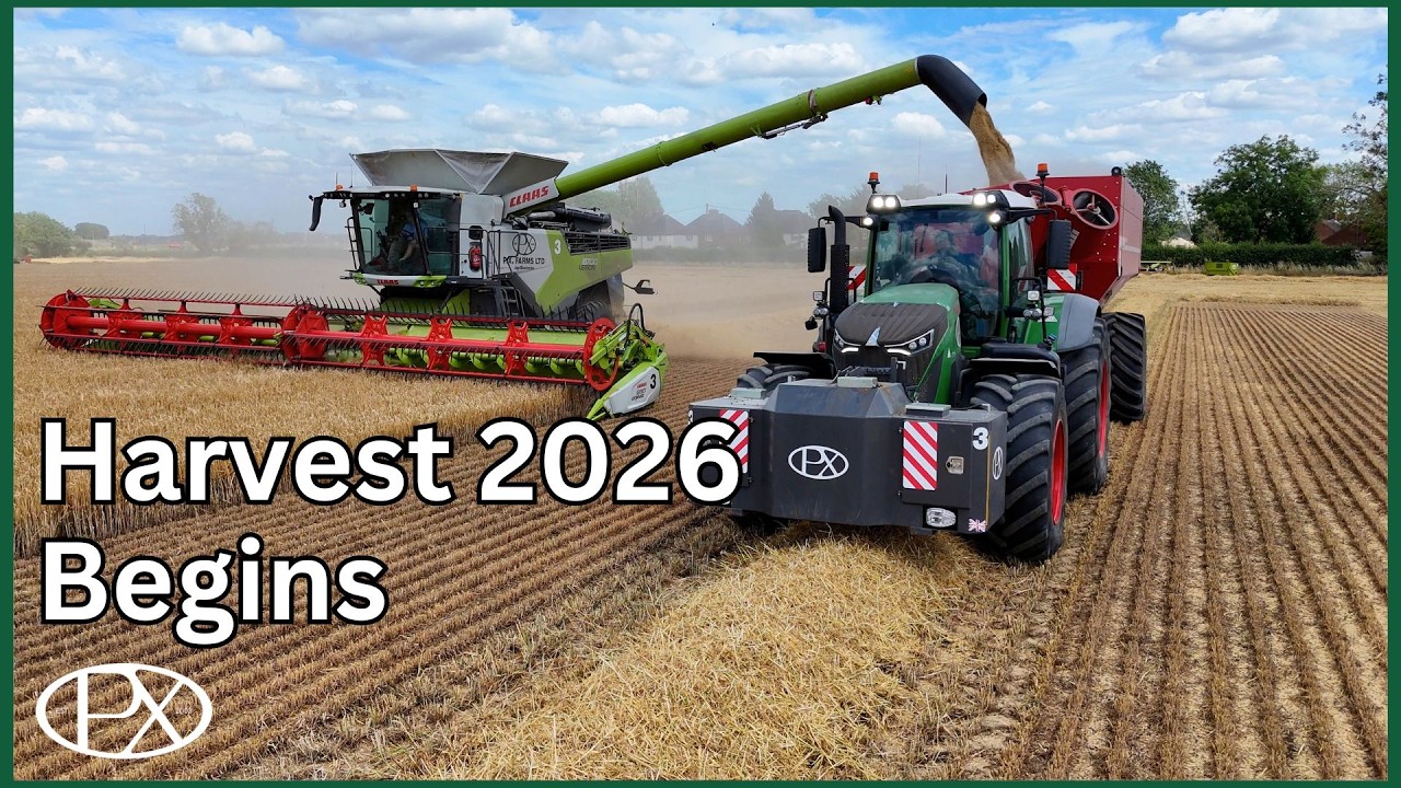 Уборочная 2026 началась: первые результаты урожая ячменя