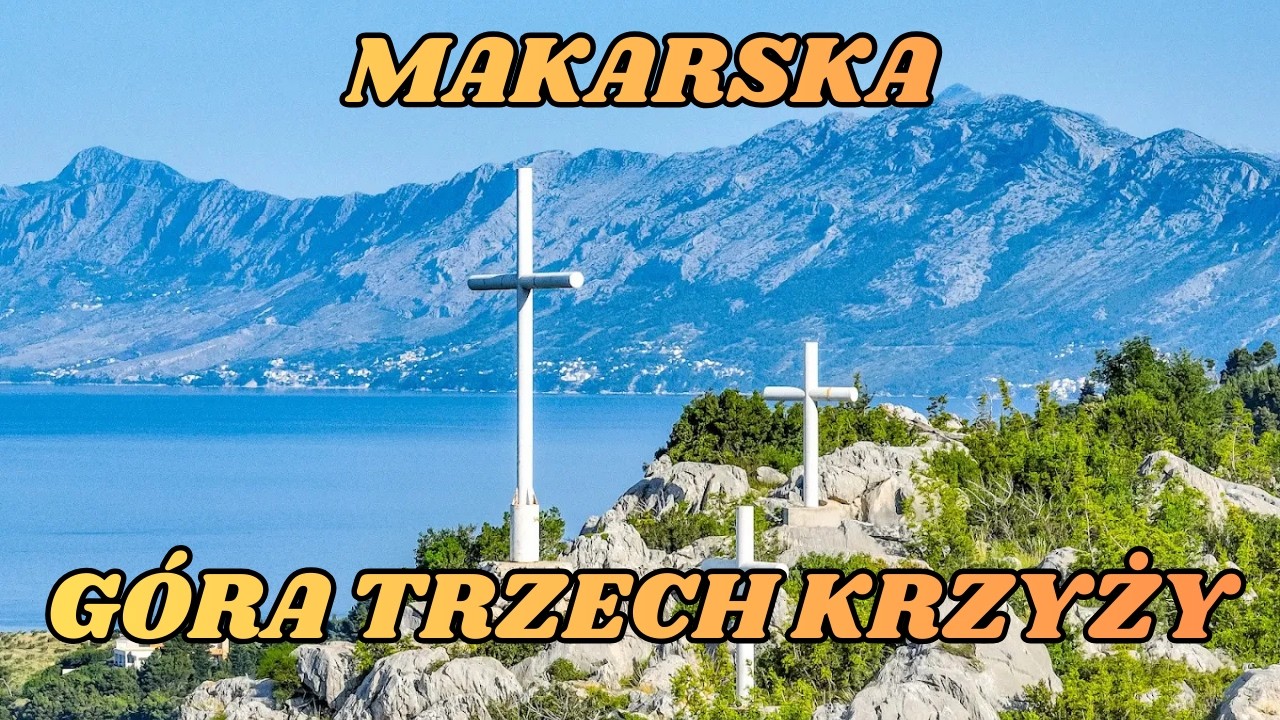 007  CHORWACJA 2023 MAKARSKA Góra Trzech Krzyży Masyw Biokovo Veliko Brdo