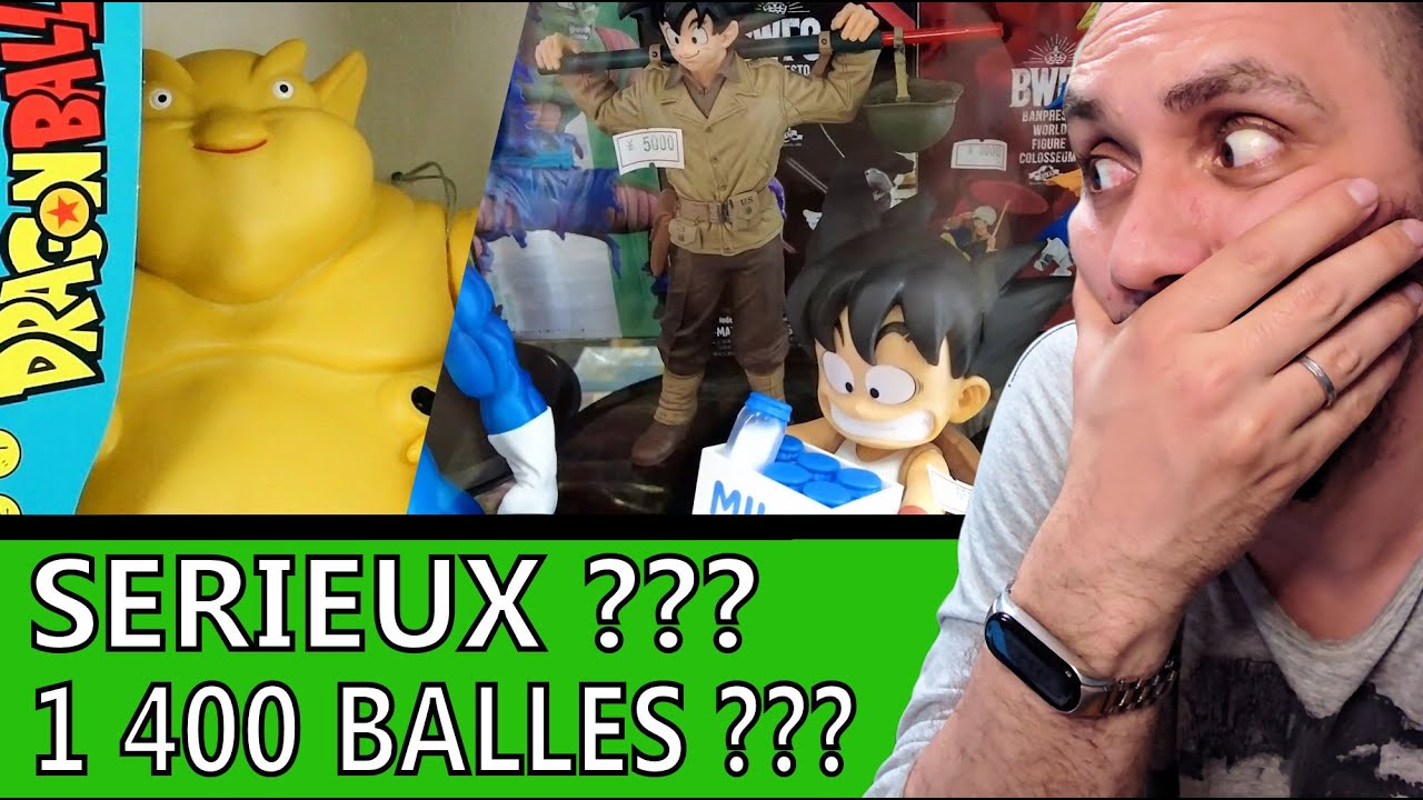 Le PRIX des FIGURINES DRAGON BALL au JAPON ???