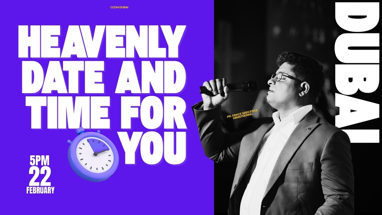 SUNDAY SERVICE DUBAI | #llive Stream | Pr. Grace Sreejith K & Team Ministering