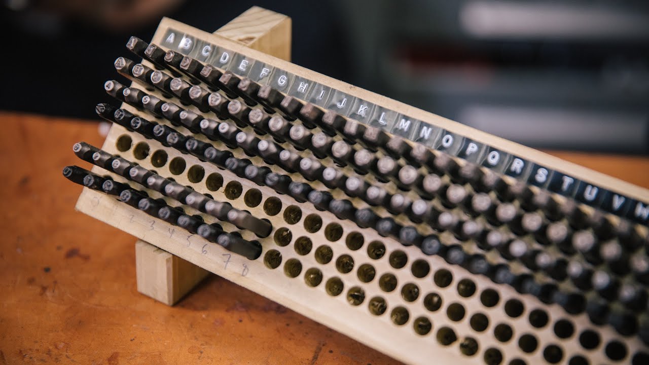 Adam Savage's One Day Builds: Letter Stamp Holder!