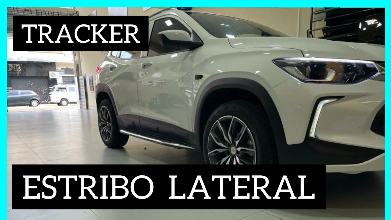 ESTRIBO LATERAL E SOLEIRA EM LED NOVA TRACKER 2021