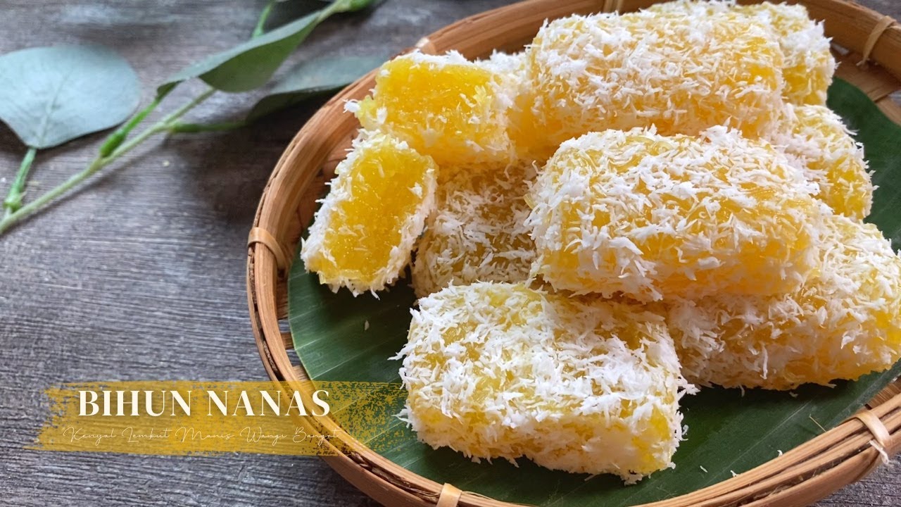 Bihun Bisa Dijadiin Kue! Resep Kue Bihun Nanas Kenyal Lembut Wangi Enak! Ongol-ongol Bihun Nanas