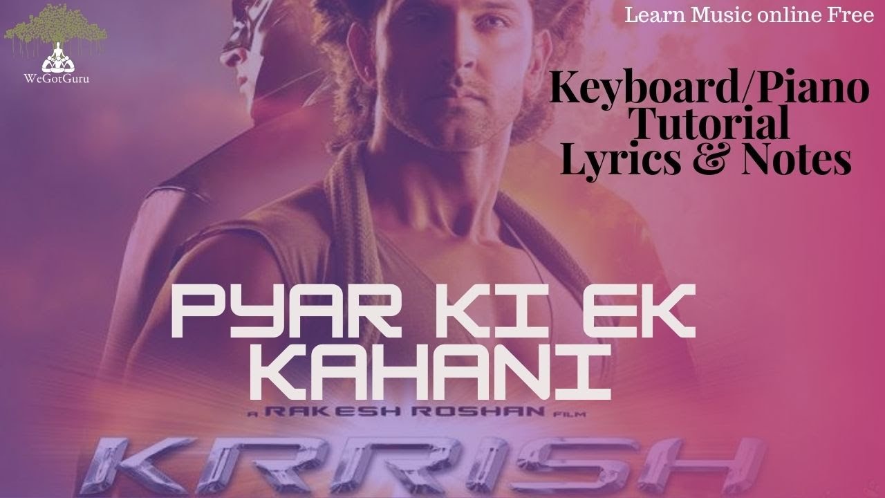 Pyar Ki Ek Kahani | Keyboard/Piano Tutorial | WeGotGuru | Learn Music Online Free