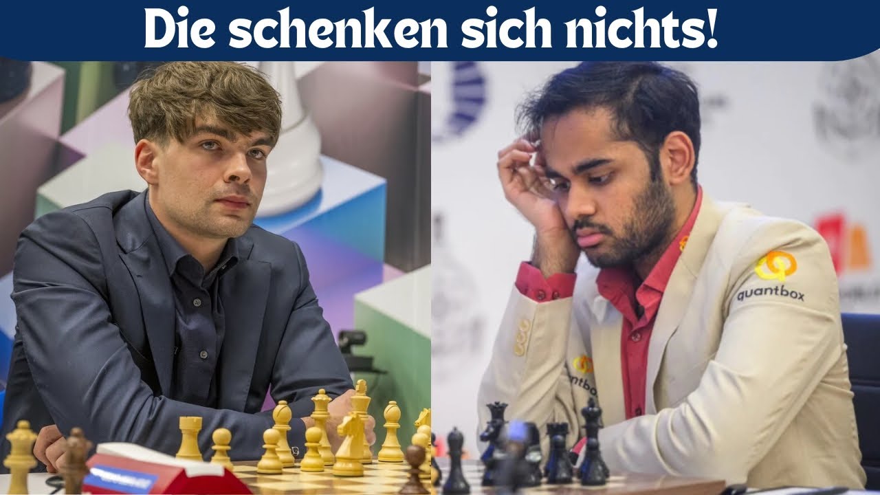 Die beiden wollen das Brett brennen sehen! | van Foreest vs. Erigaisi