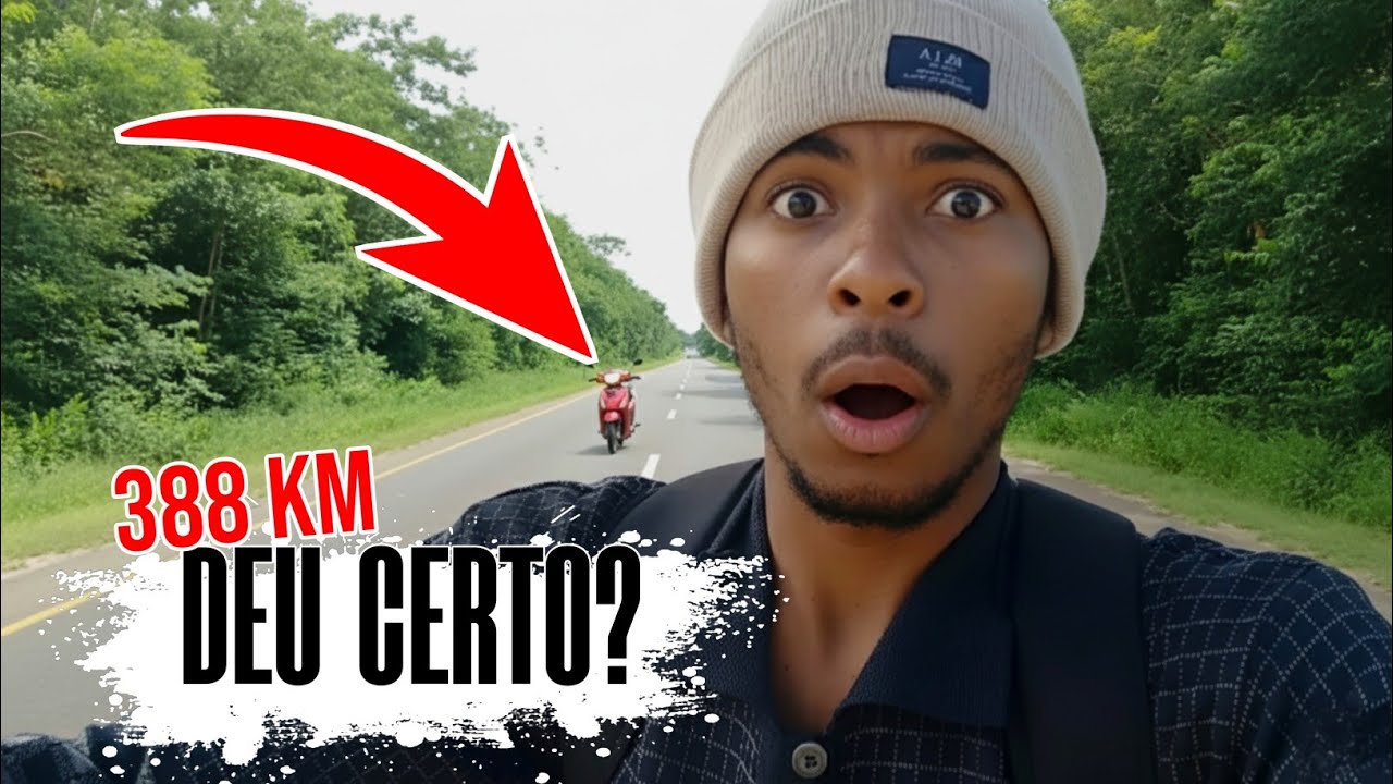 NÃO ACREDITEI que cheguei em Chimoio com esta moto!🇲🇿