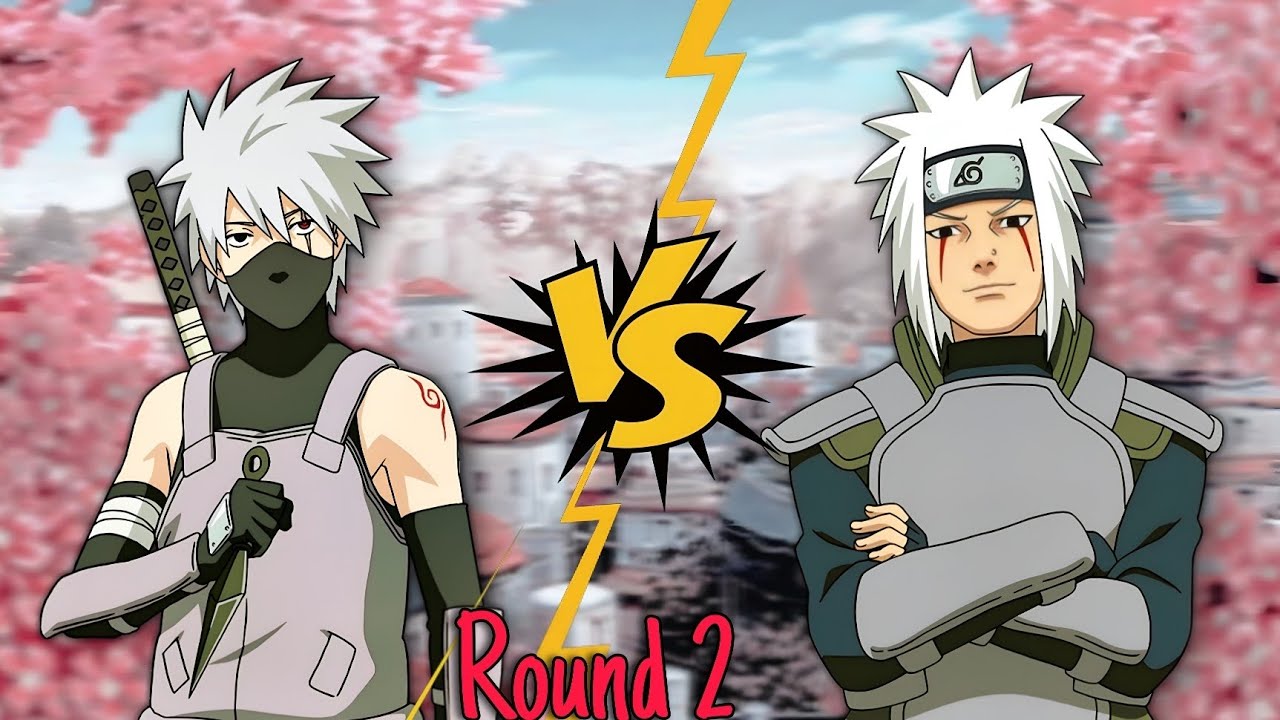 Kakashi Vs Jiraiya Sense . Full Fight . ( Rematch . Round 2  ) 🥶