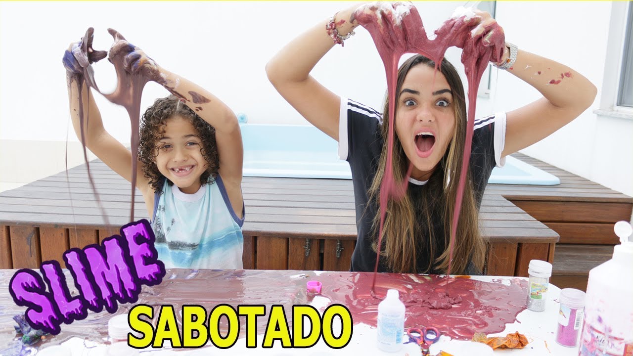 DESAFIO DA ROLETA MISTERIOSA DE SLIME SABOTADO!! (MYSTERY WHEEL OF SLIME CHALLENGE)