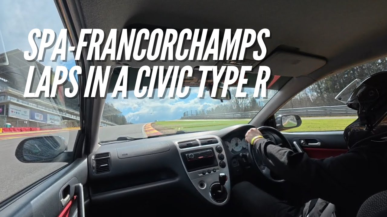Civic EP3 Type R at Spa-Francorchamps Track Day | Lap POV