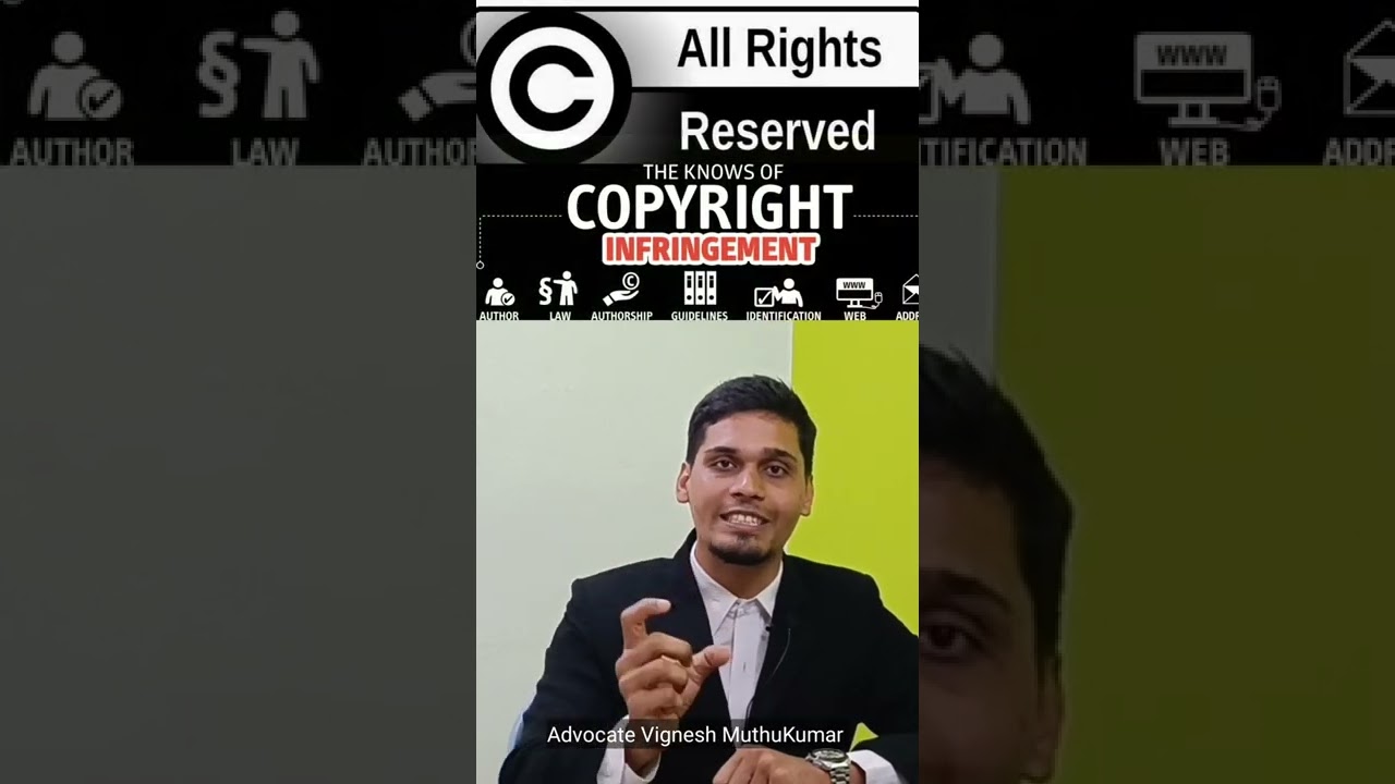 Copyright Law || Legal Awareness Video in Tamil || #tamil #shorts #tamilnadu #copyright #tamilnews