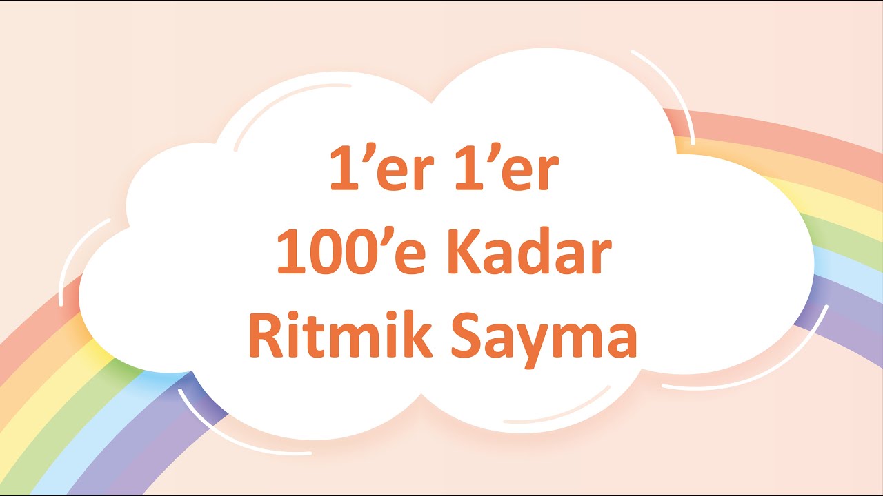 1'den 100'e Kadar Ritmik Sayma