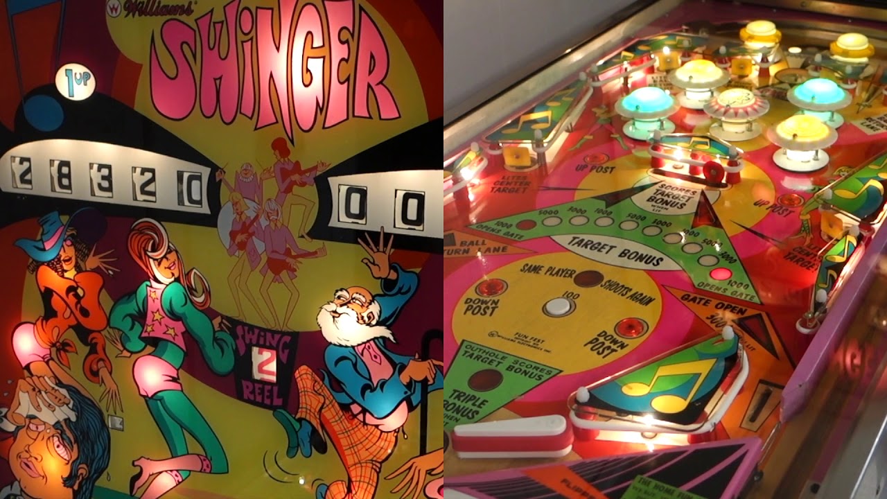 1972 Williams Pinball Swinger Finale