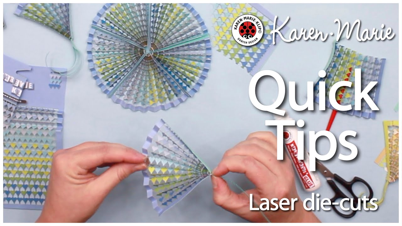 💙 Laserark vifter og -rosetter | Quilling QuickTips