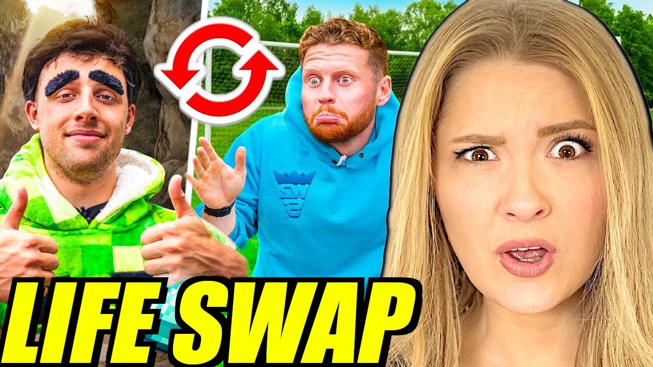 AMERICANS REACT TO SIDEMEN SWAP LIVES FOR 24 HOURS