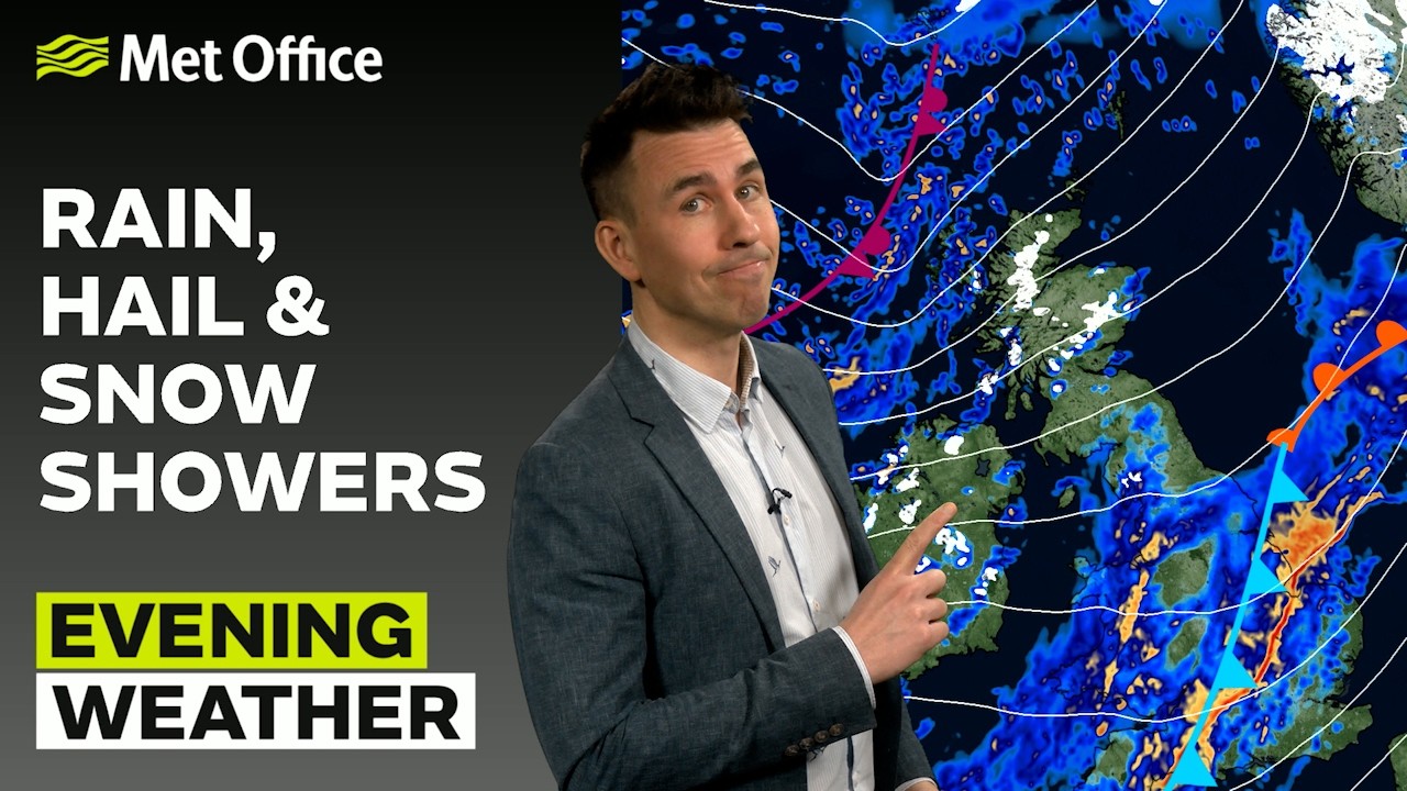 12.03.2026 &ndash; Mokro i wietrznie &ndash; Prognoza pogody na wiecz&oacute;r w Wielkiej Brytanii &ndash; Met Office Weather
