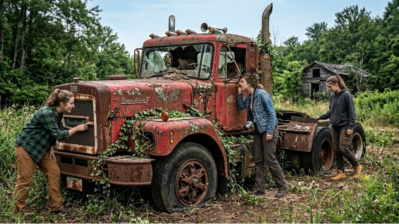 Затерянный на 35 лет в разрушенном дворе &mdash; возрождение Brockway 361!