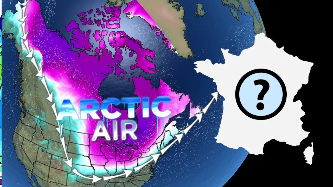 Enorme Vague de Froid aux USA et au Canada - Va t elle Venir jusqu'en France ? Météo France
