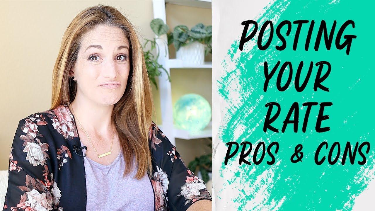 Should you Post your Private Practice Rates Online?