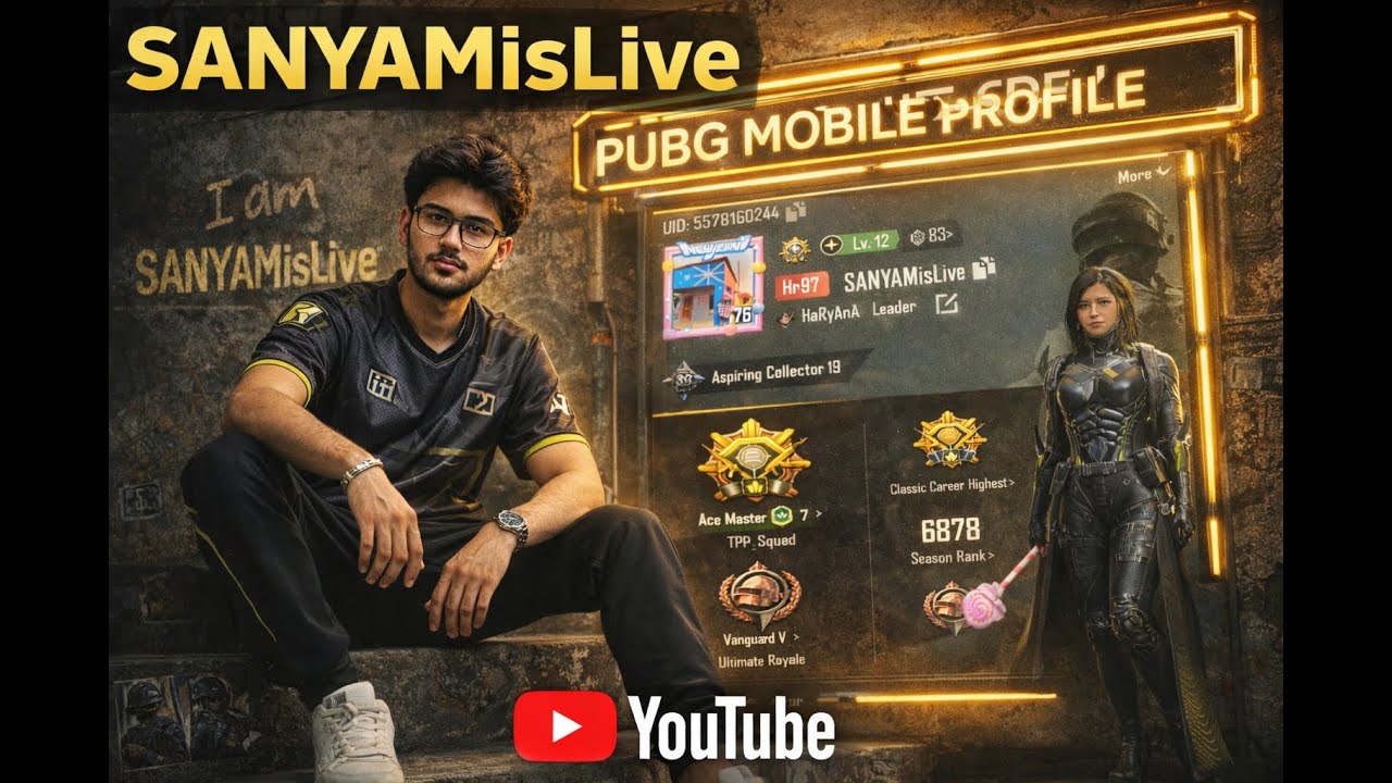 Bgmi live || live gameplay || update 4.1 || SANYAMisLive