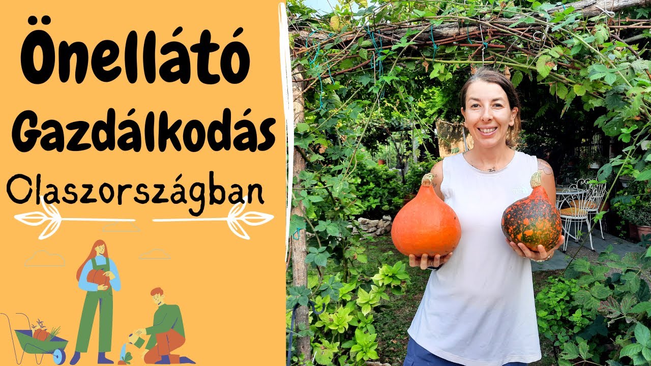 Történetek a kertből -  kezdő ÖNELLÁTÓ GAZDÁLKODÁS