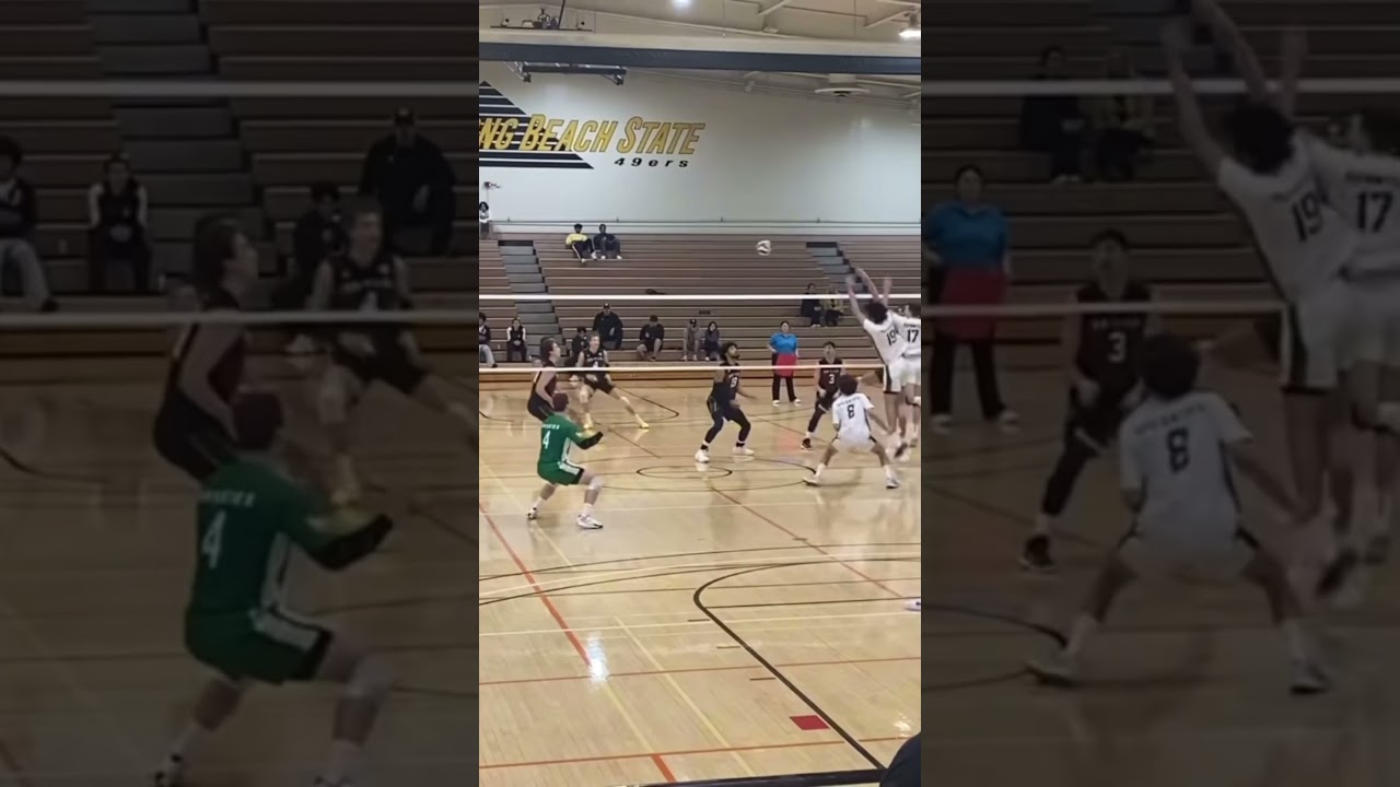 What is Simeon Nikolov doing bro! #volleyball #haikyuu #beachvolleyball #shorts #trend
