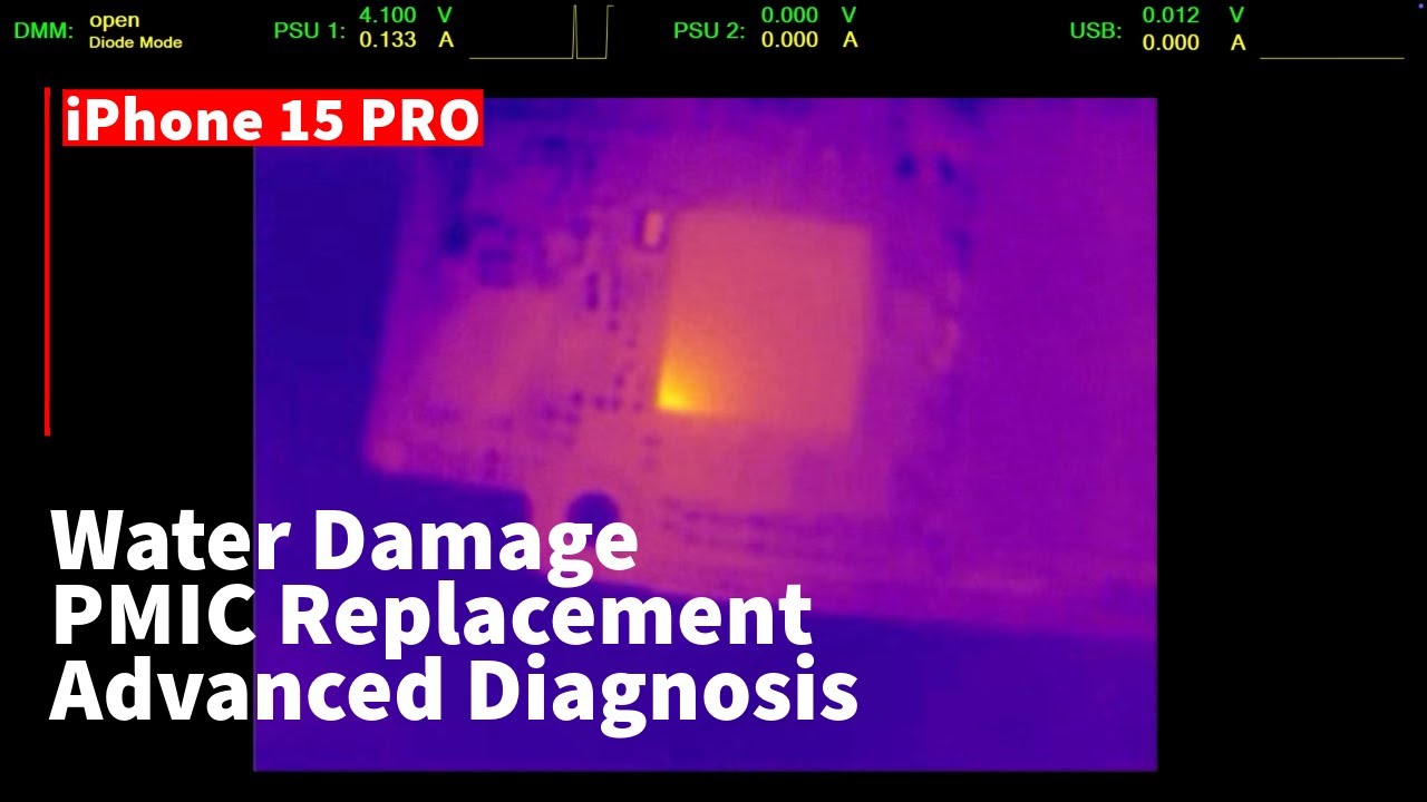 iPhone 15 PRO not charging PMIC replacement