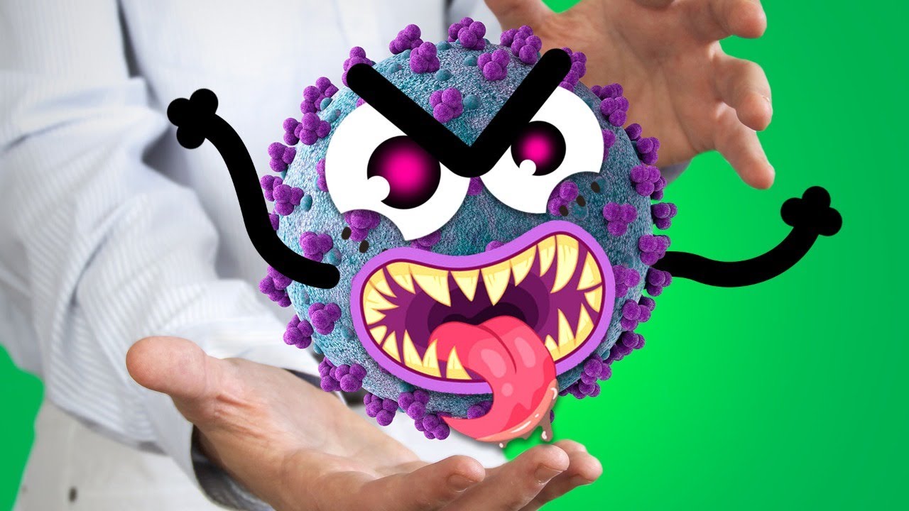 THESE BRAVE FRUITS AND PRETTY THINGS WANT TO STAY HOME WITHOUT GERMS AND VIRUSES - DOODLAND