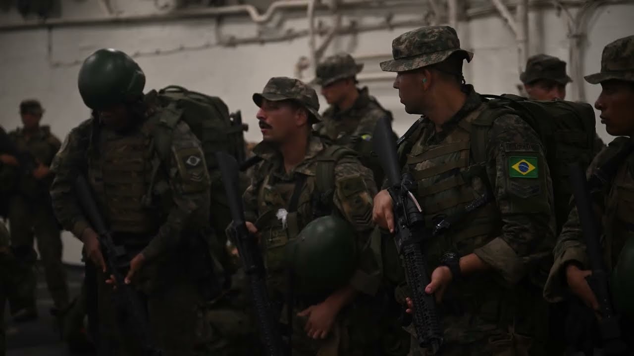 UNITAS OPS aboard the USS Arlington (LPD 24) in the Caribbean Sea