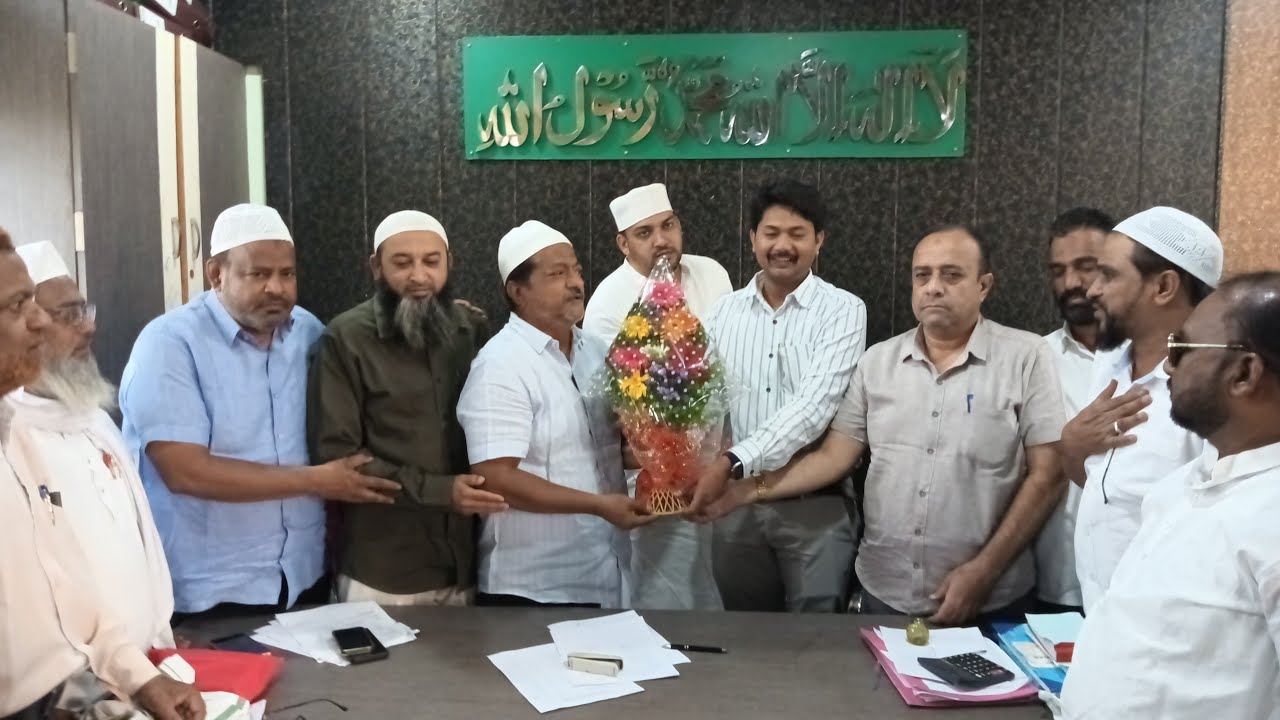 Idgah Sunni Bidar Ki Nai Committee Ne Aaj 9 March 2026 Ko Zimmedari Sambhali 