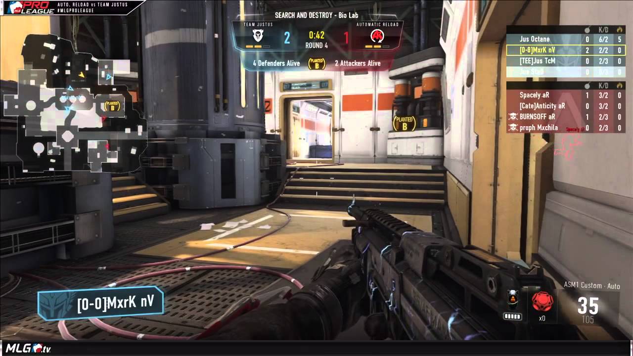 Team JusTus vs Automatic Reload - Game 5 - (MLG Pro League - May 5th 2015)