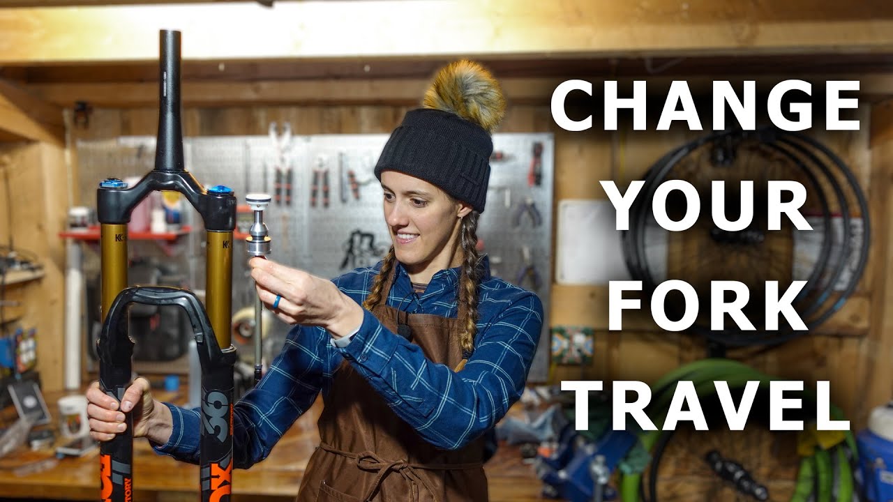 How to change the travel on your fork (air shaft assembly swap) | Syd Fixes Bikes