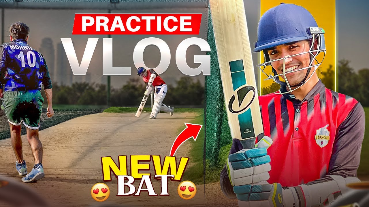 How to KNOCK your NEW Cricket bat?😍| Cricket Cardio Practice Nets Session