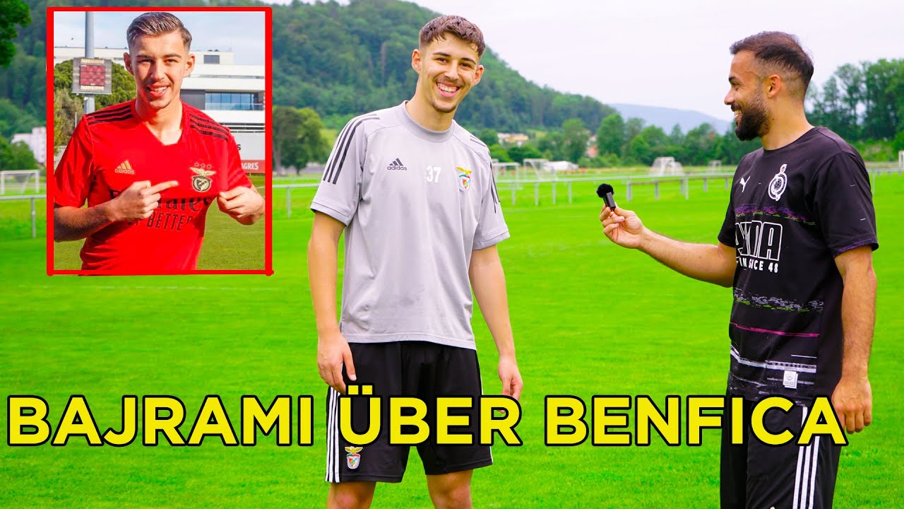 Benfica Talent Adrian Bajrami über seine Fussballkarriere & Leben in Lissabon