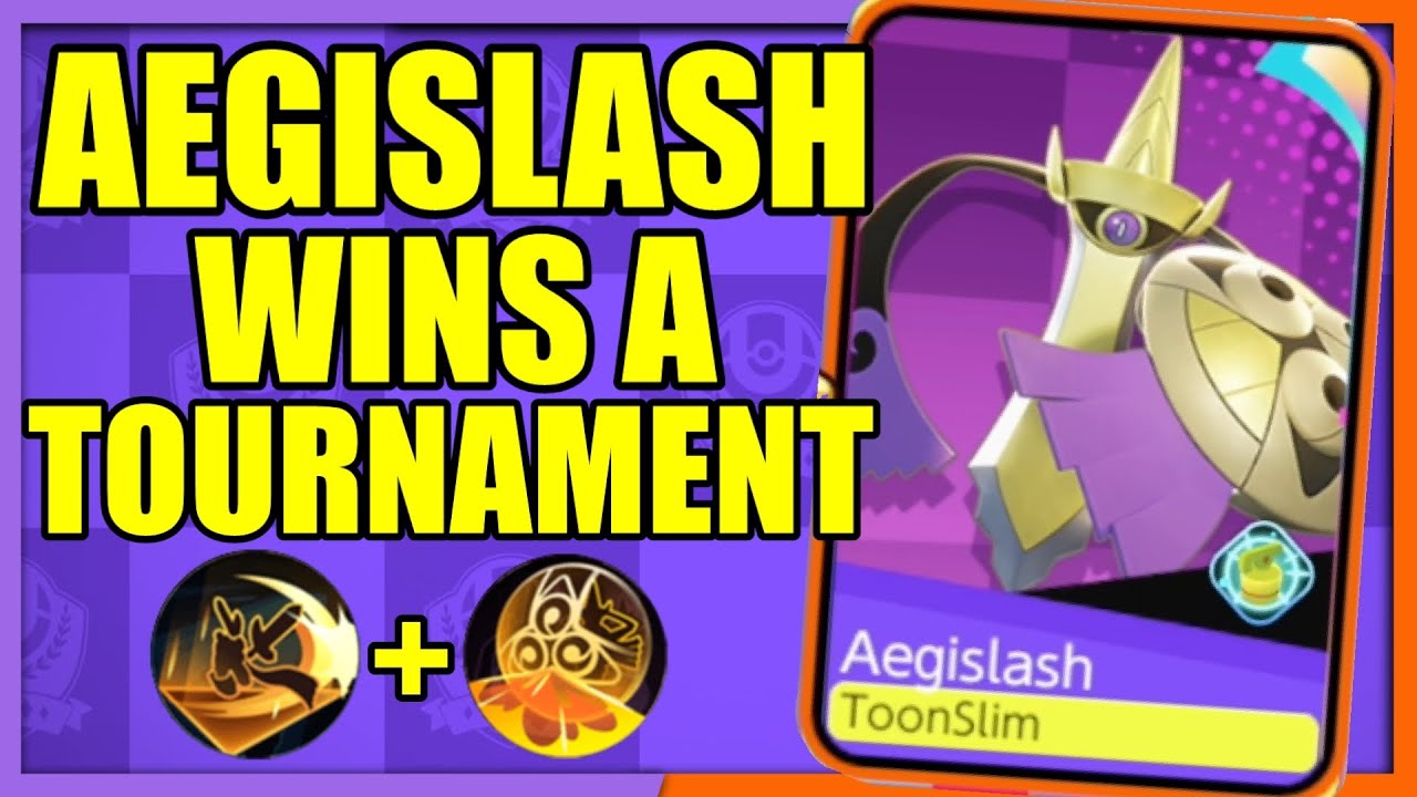 AEGISLASH WINS A TOURNAMENT AGAINST THE BEST TEAMS IN EU AND NA!! GG ToonSlim | Pokemon Unite