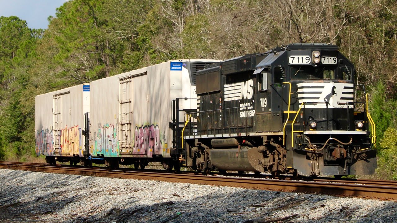 A Morning Of Trains On Norfolk Southern’s Valdosta District ~ Jacksonville, FL