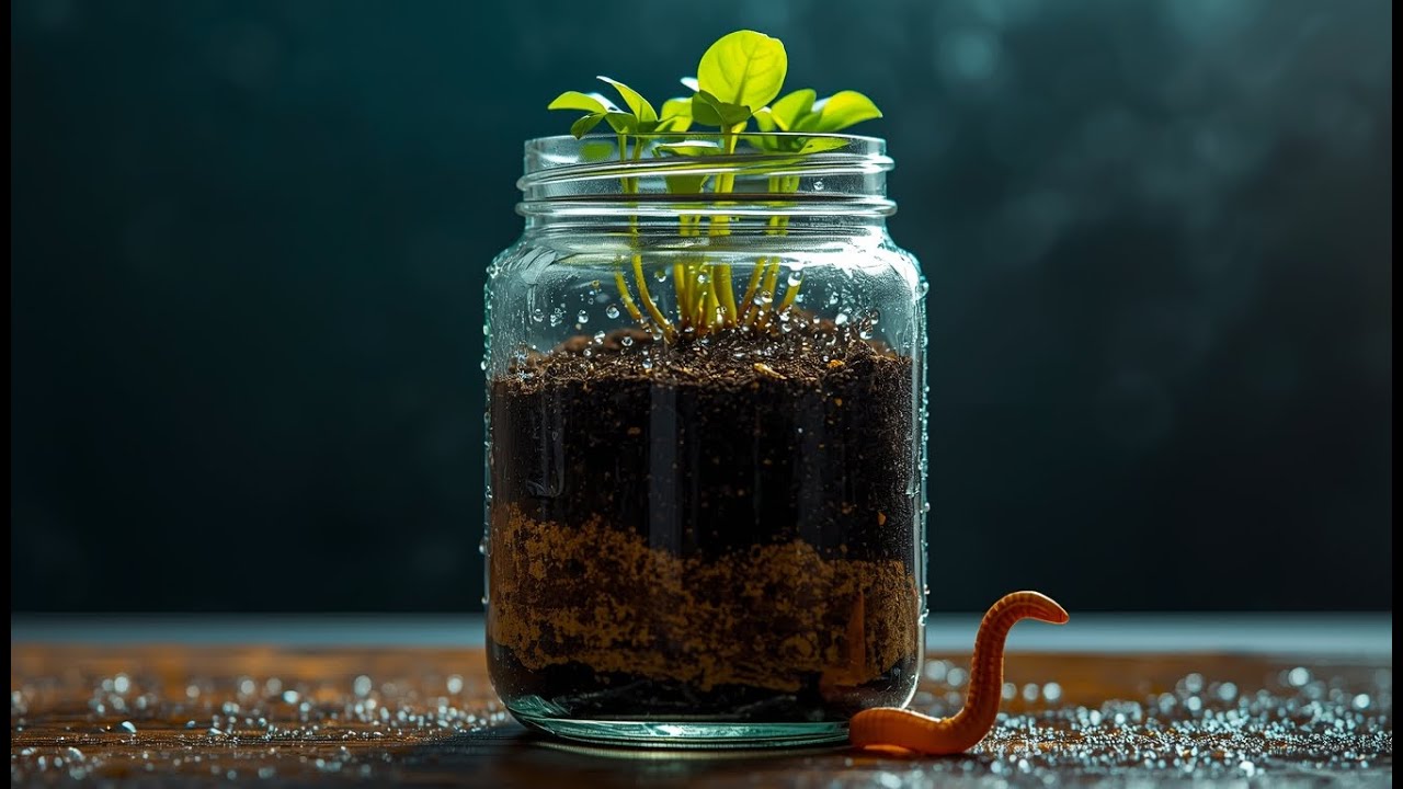 Can Worms and Plants Coexist in a Closed Jar? 🪱🌱