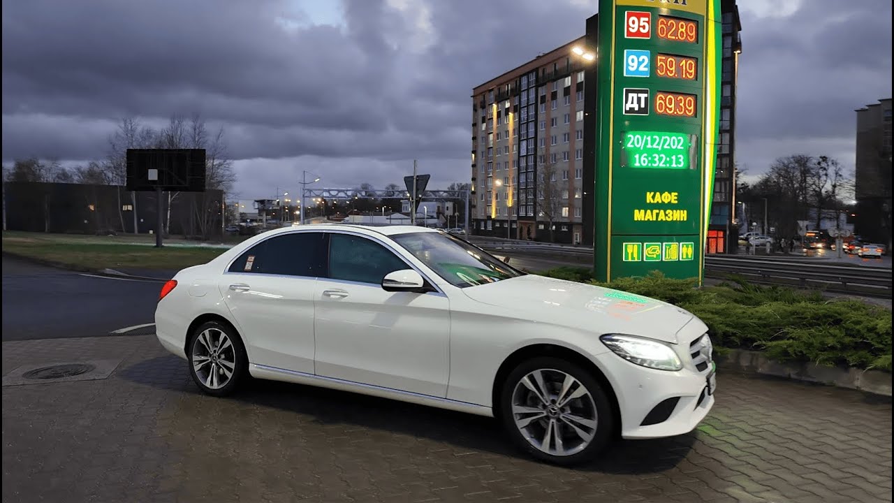 Санкт-Петербург — Калининград через Литву. Перегоняю Mercedes-Benz C220d 4Matic.