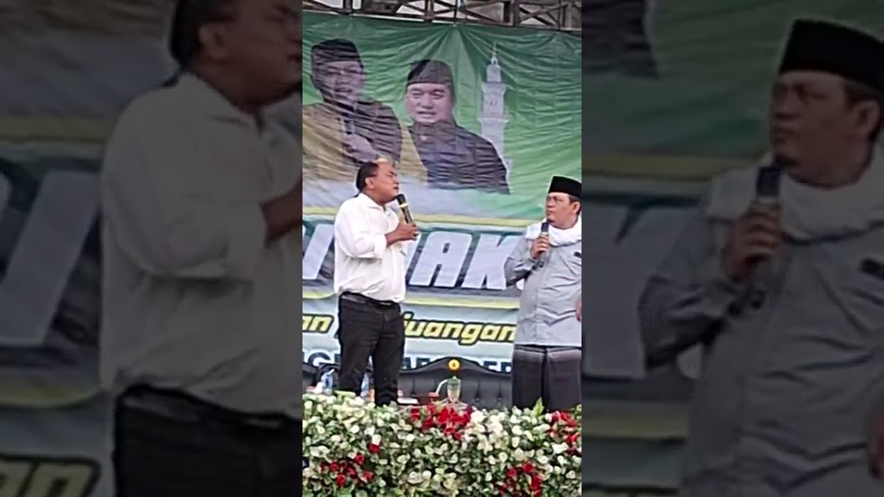 Ceramah Ustadz Hasan Qosasih dan Azis gagap