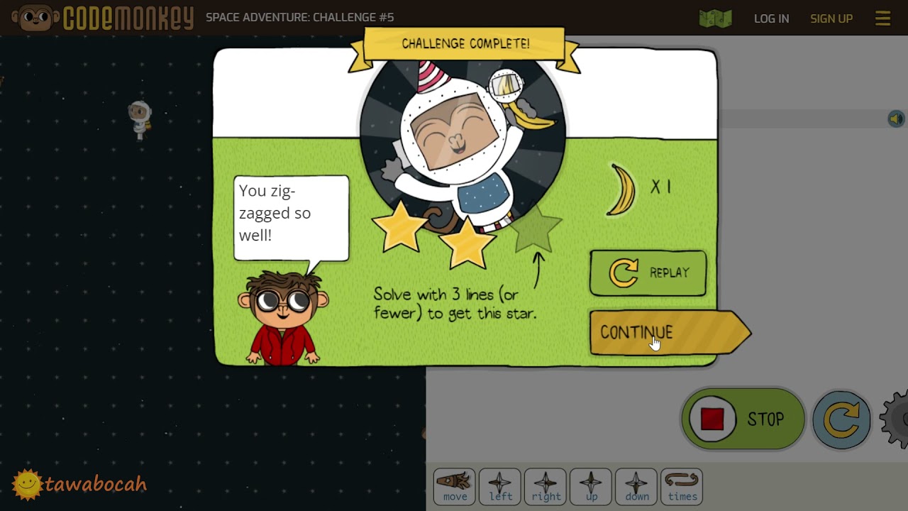 Belajar Coding untuk anak SD dengan codemonkey space adventure. satu jam tutorial coding gratis