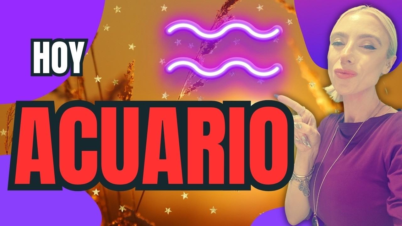 ACUARIO TRAES IMPACTO POR DONDE VAS Y TE SUCEDE ALGO INMENSO MIRA!!!
