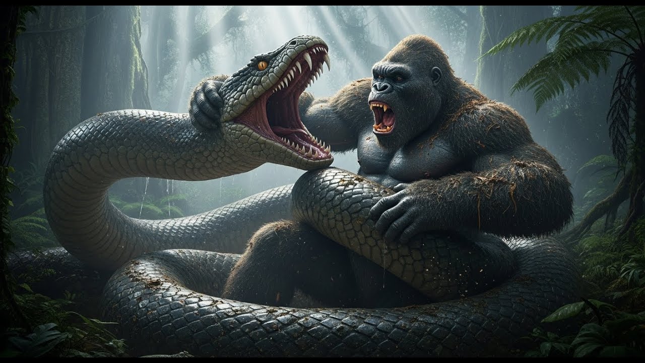 King Kong vs Titanoboa | The Most Dangerous Hunt Yet - Skull Island Clash