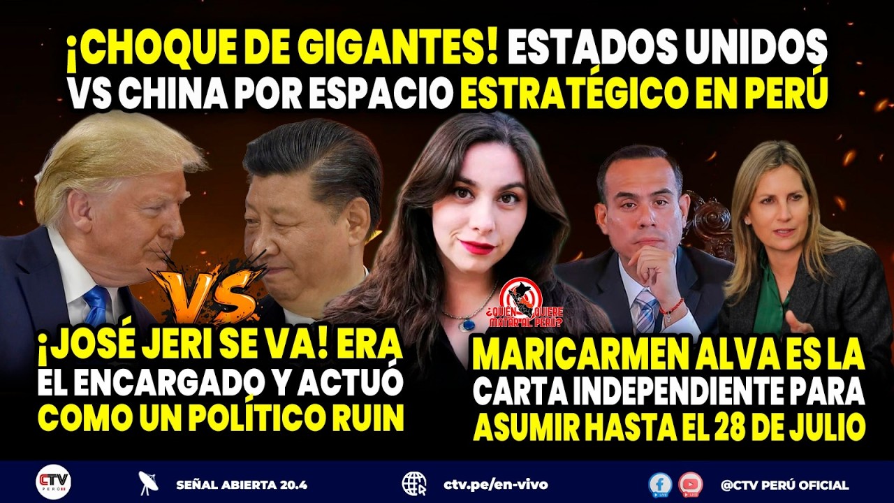 Quién quiere matar al Perú con Vanya Thais EN VIVO por #CTVPerú