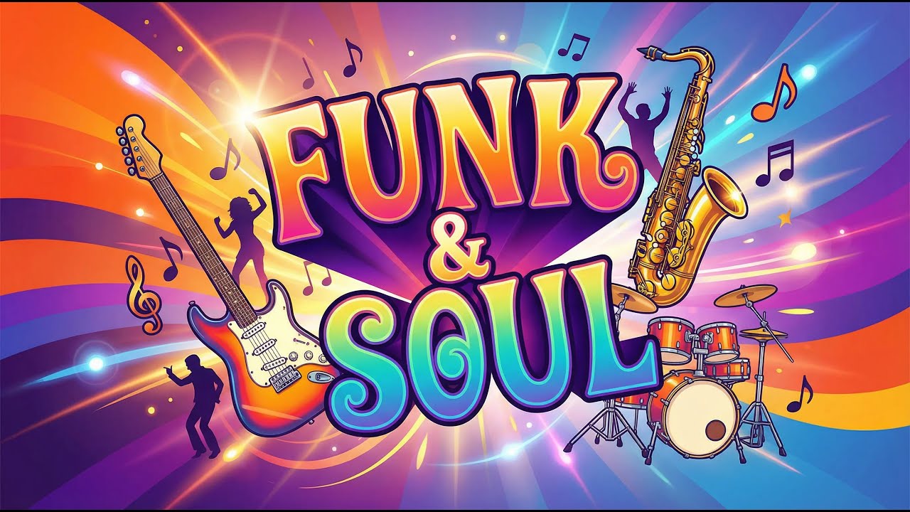 Smooth Soul and Funk Grooves🍹 Vol.3 - Chill Background Music for Work, Study & Relax
