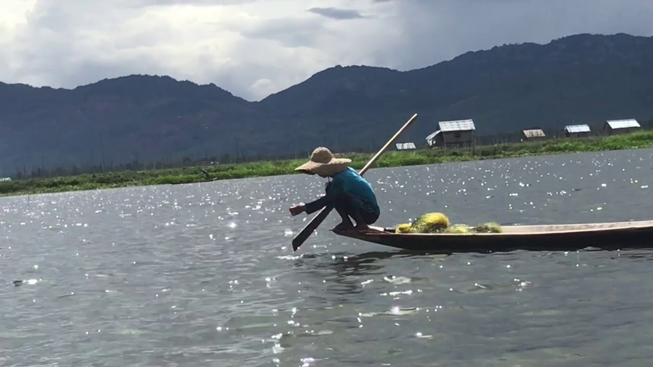 Einbeinruderer vom Inle Lake